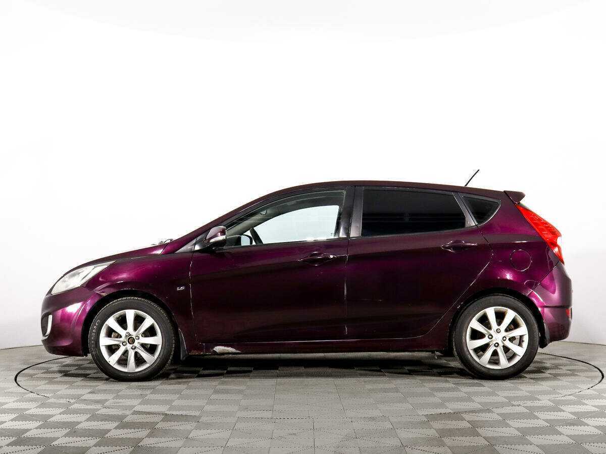 Hyundai Solaris б/у, 2013, Механическая. Фото: #7
