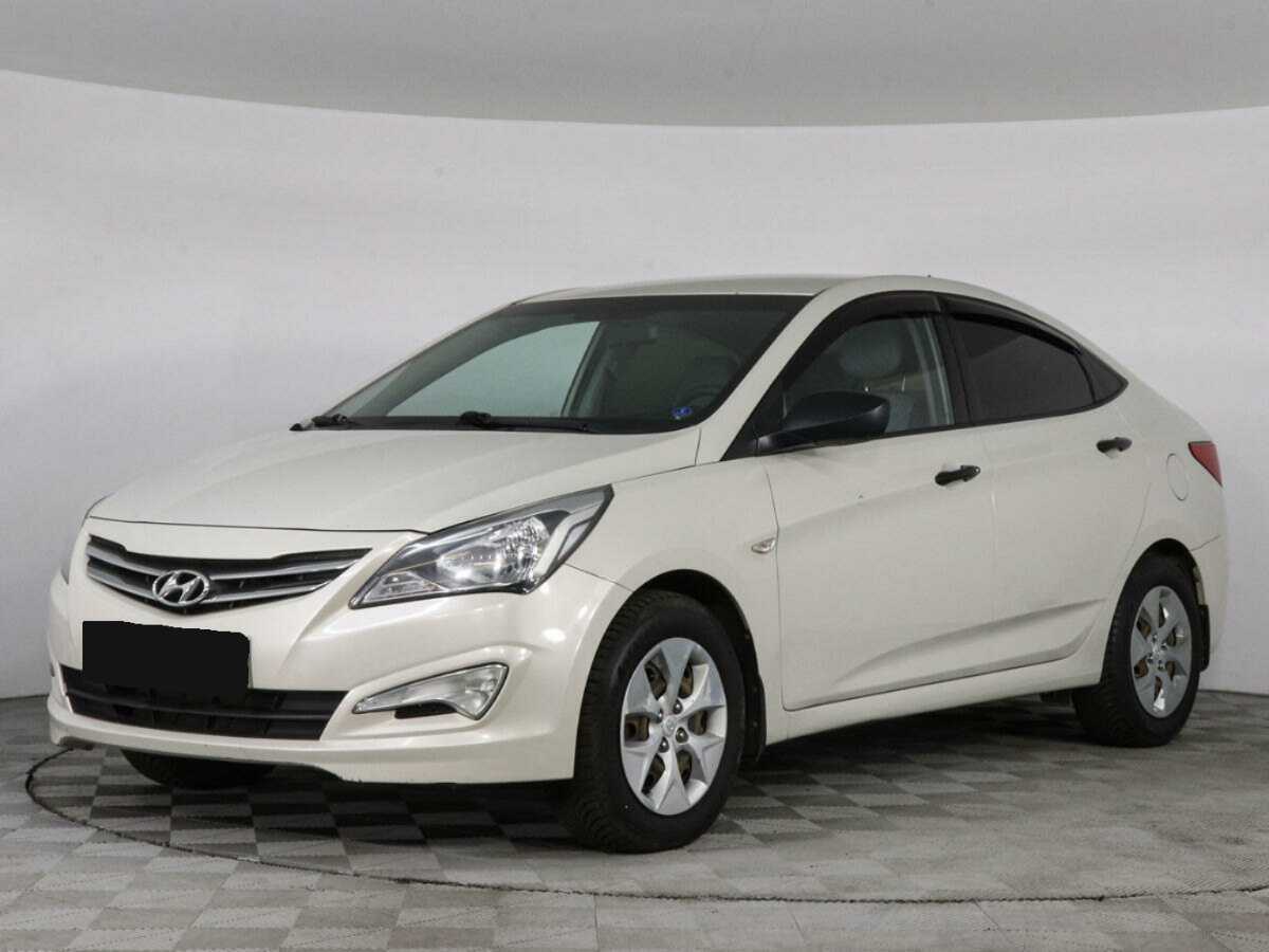 Hyundai Solaris б/у, 2015, Механическая. Посмотреть фото
