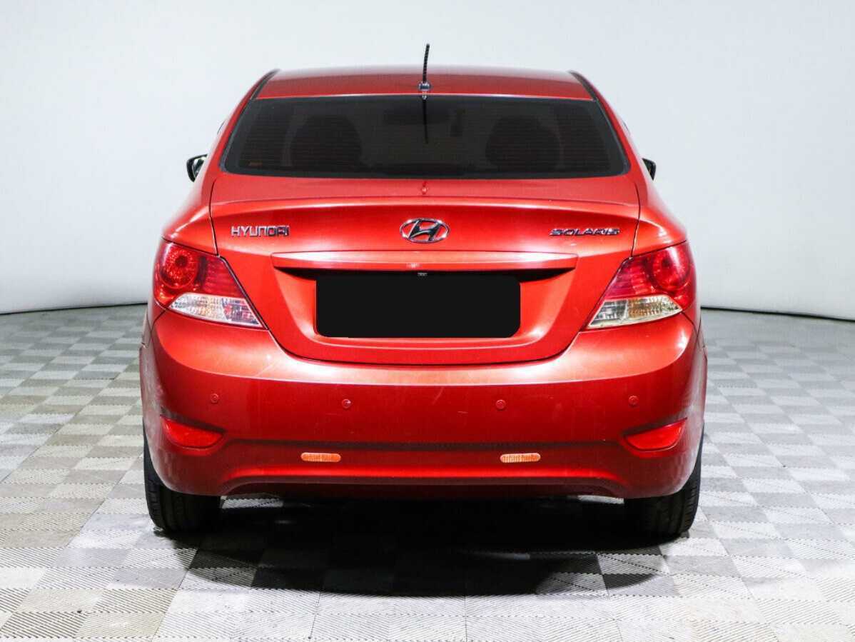 Hyundai Solaris б/у, 2013, Автоматическая. Фото: #4