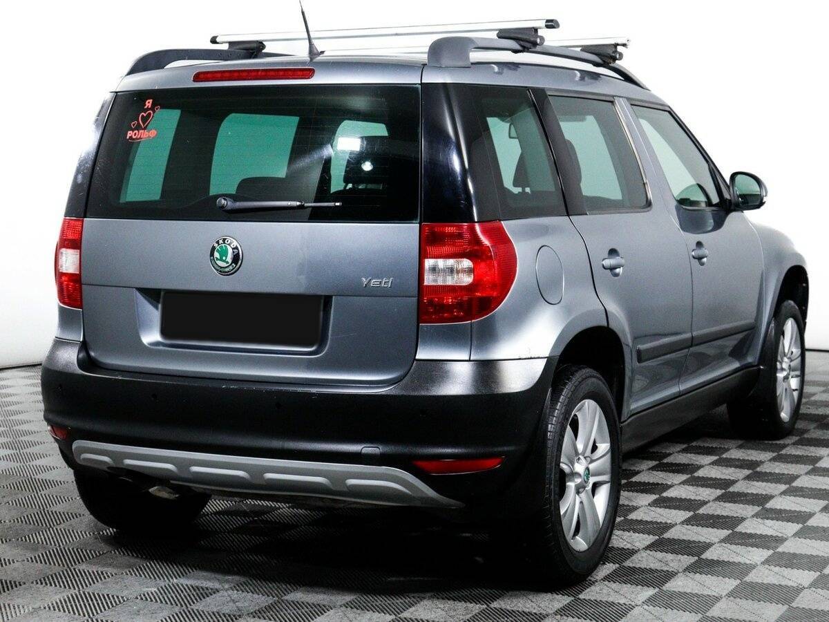 Skoda Yeti б/у, 2012, Роботизированная. Фото: #4
