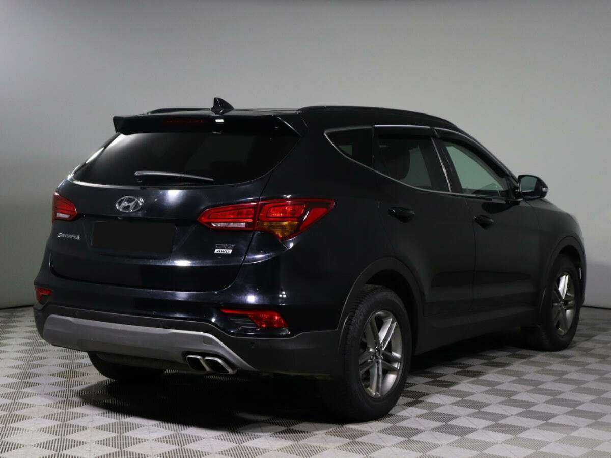Hyundai Santa Fe б/у, 2017, Автоматическая. Фото: #2