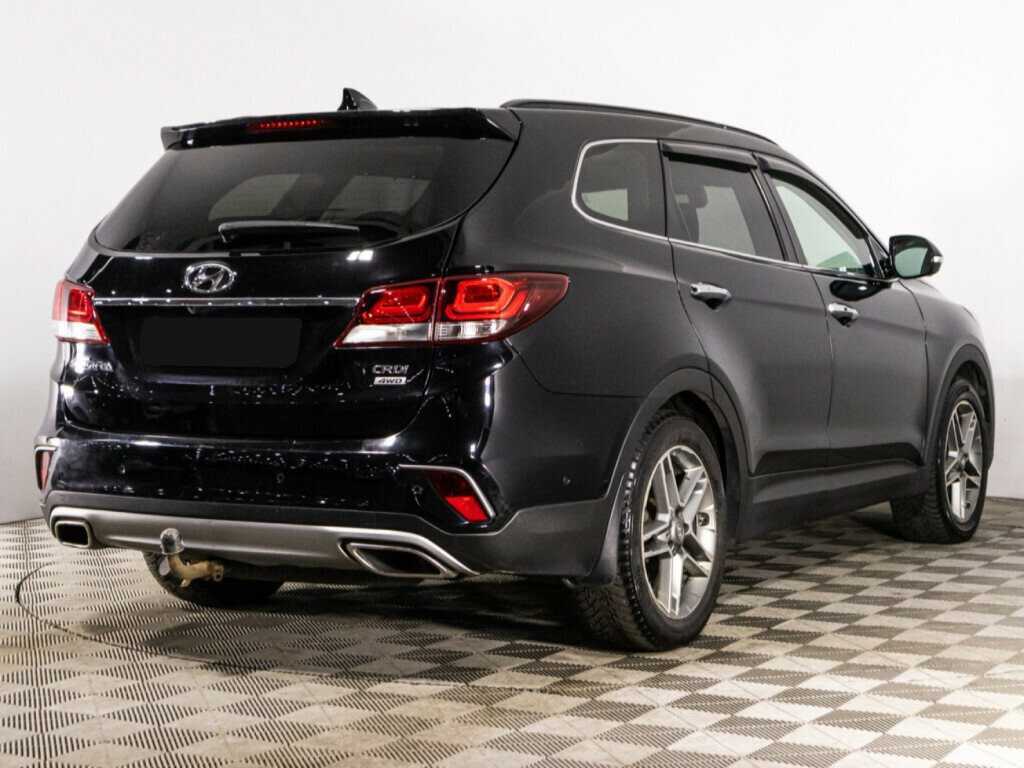 Hyundai Santa Fe б/у, 2018, Автоматическая. Фото: #3