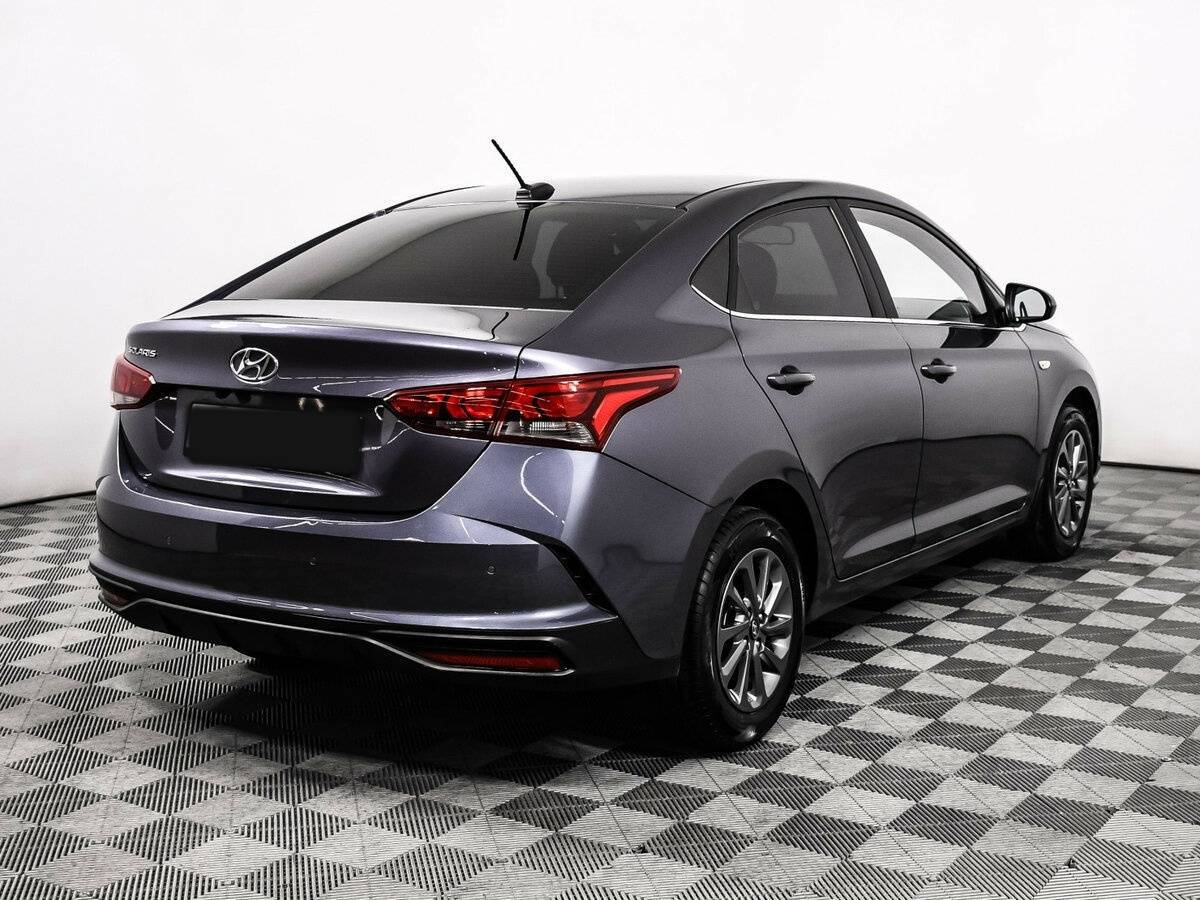 Hyundai Solaris б/у, 2021, Автоматическая. Фото: #4