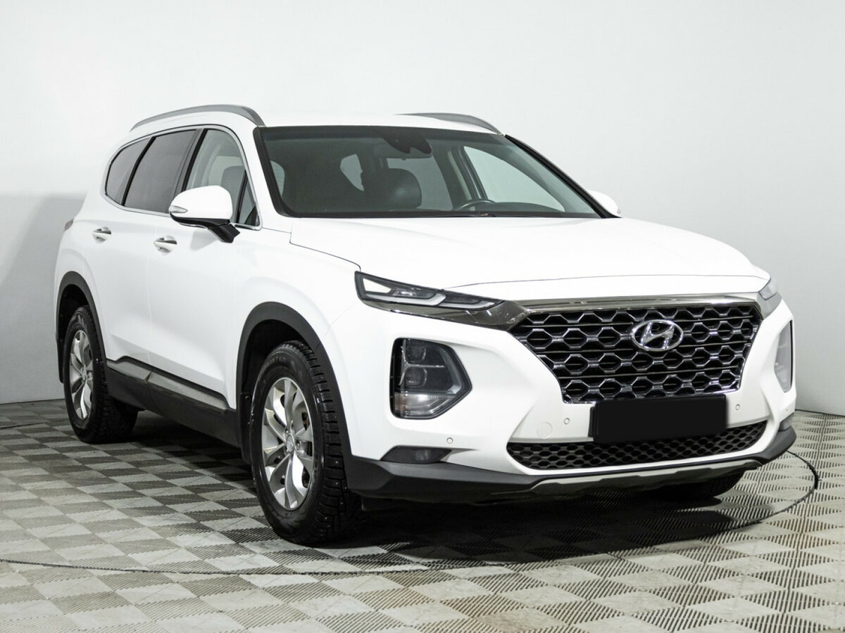 Hyundai Santa Fe б/у, 2020, Автоматическая. Фото: #2