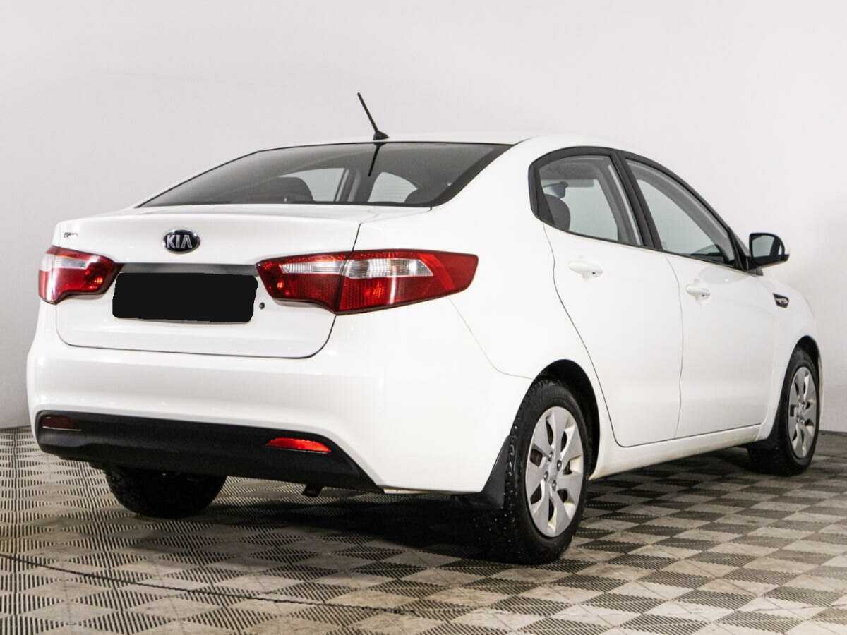 Kia Rio б/у, 2014, Автоматическая. Фото: #4