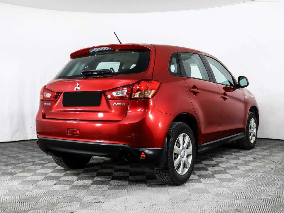 Mitsubishi ASX б/у, 2014, Вариатор. Фото: #3