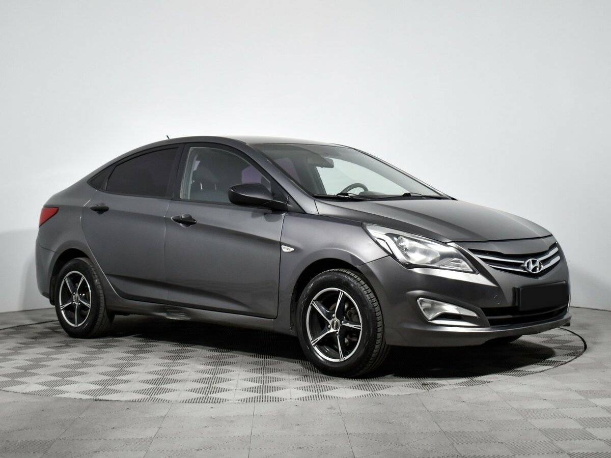 Hyundai Solaris б/у, 2014, Механическая. Фото: #2