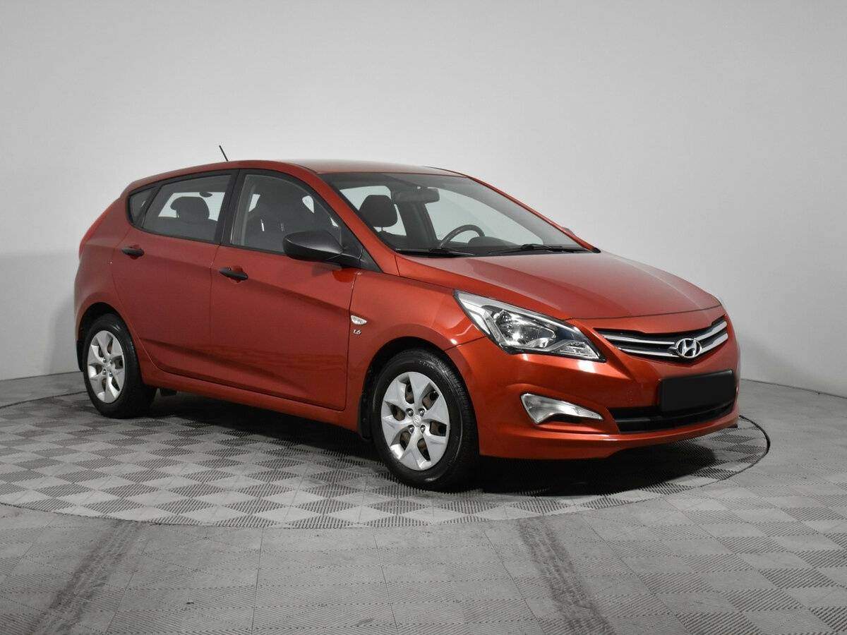 Hyundai Solaris б/у, 2014, Автоматическая. Фото: #2