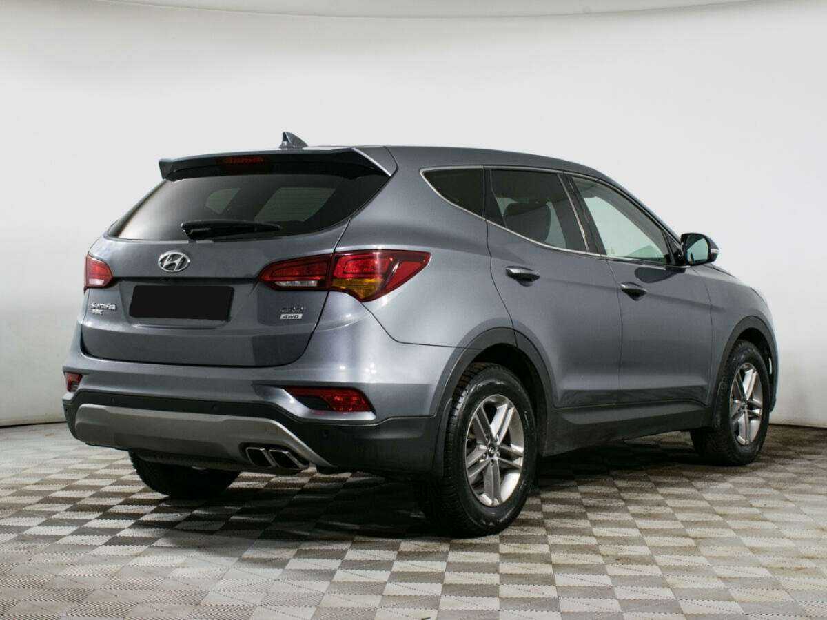 Hyundai Santa Fe б/у, 2017, Автоматическая. Фото: #3