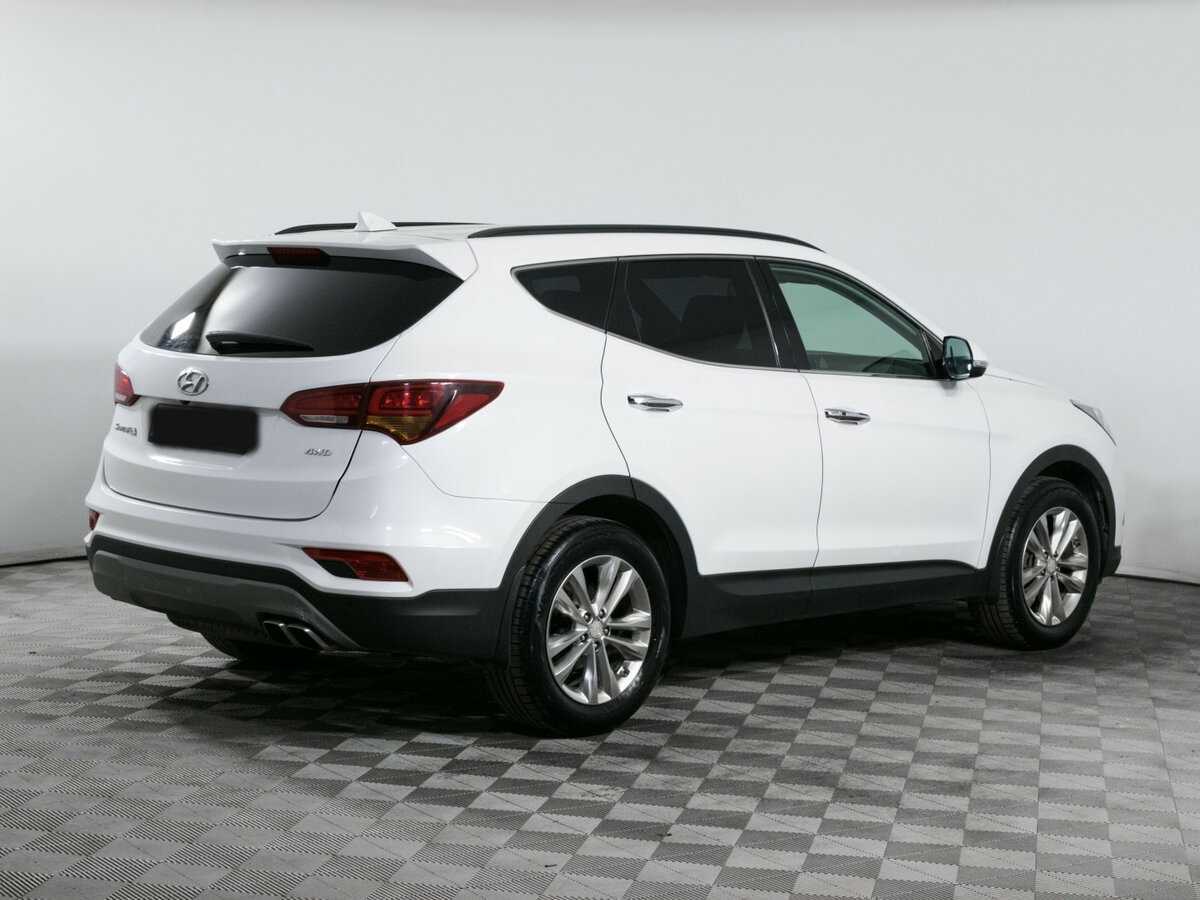 Hyundai Santa Fe б/у, 2017, Автоматическая. Фото: #3