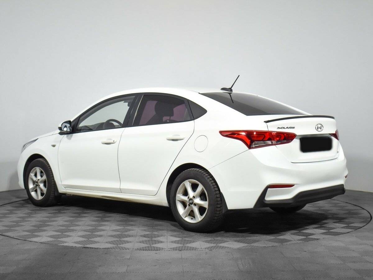 Hyundai Solaris б/у, 2017, Автоматическая. Фото: #5