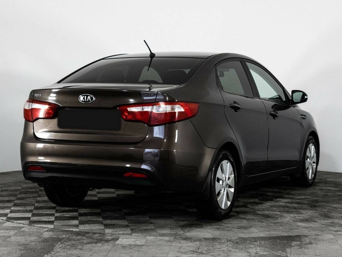 Kia Rio б/у, 2014, Автоматическая. Фото: #4
