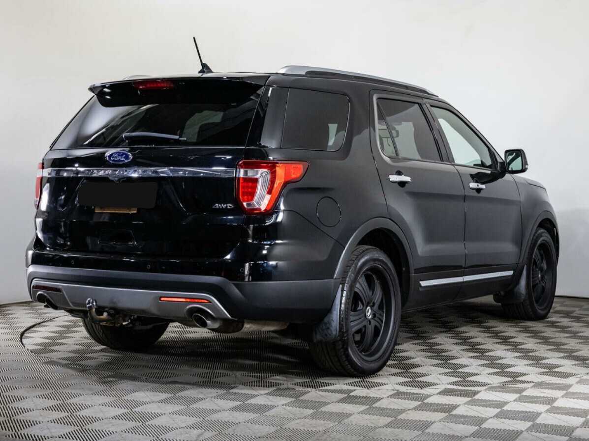 Ford Explorer б/у, 2017, Автоматическая. Фото: #3
