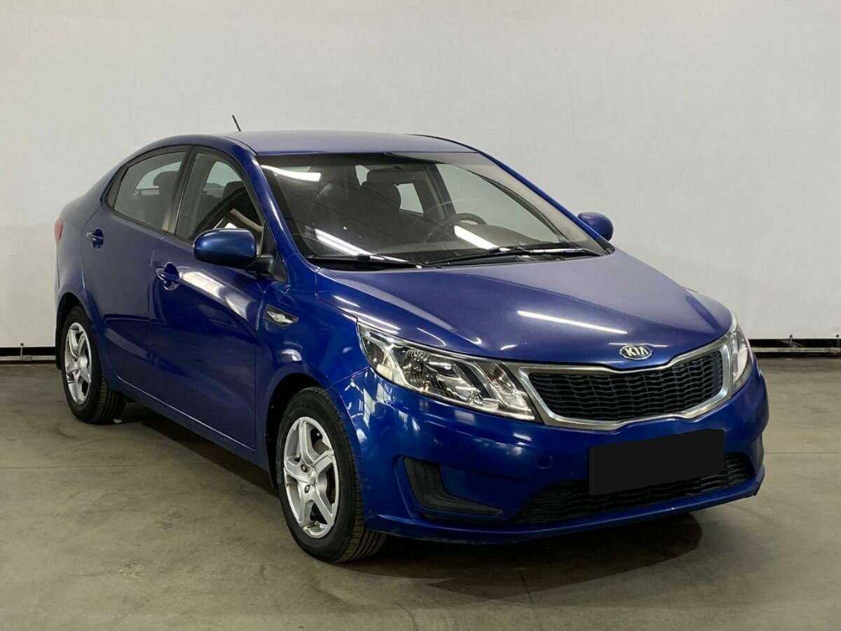 Kia Rio б/у, 2013, Механическая. Фото: #2