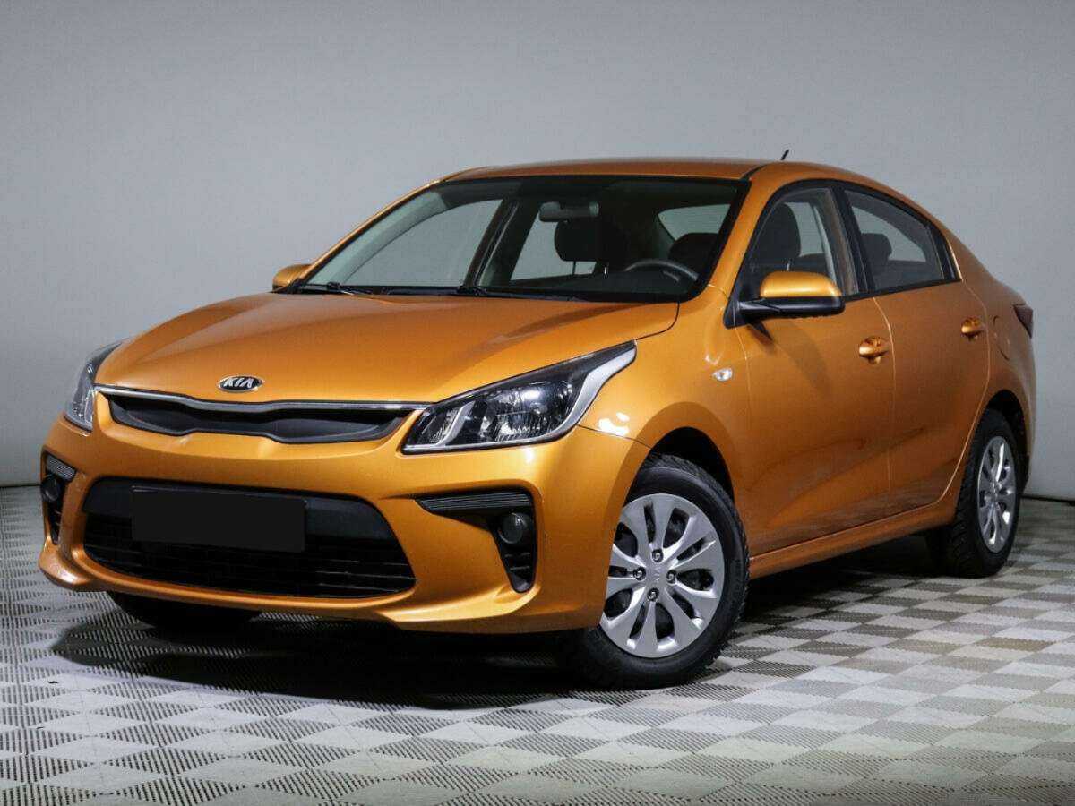 Kia Rio б/у, 2017, Механическая. Посмотреть фото