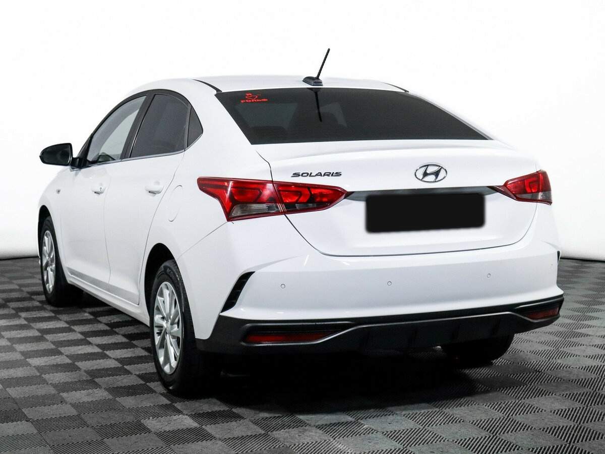 Hyundai Solaris б/у, 2021, Автоматическая. Фото: #6