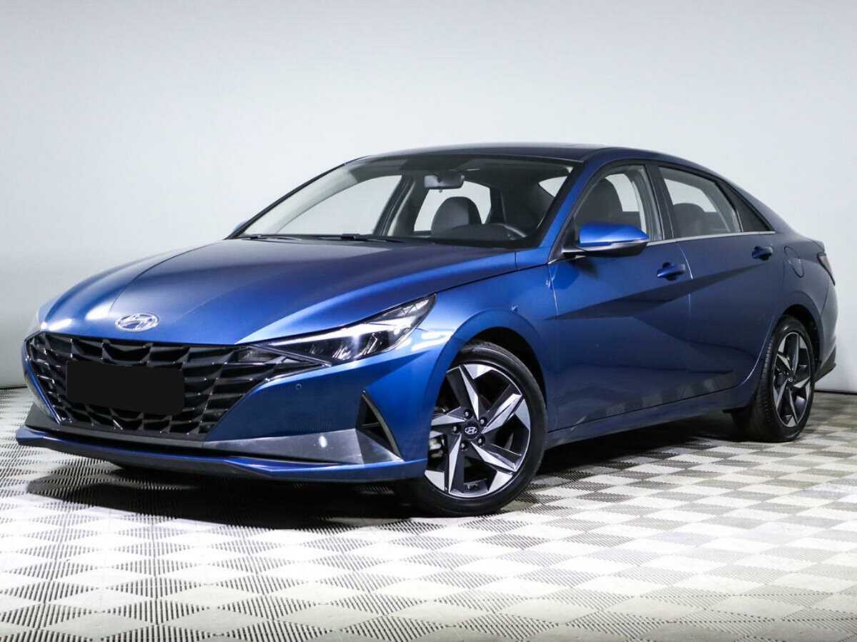Hyundai Elantra б/у, 2022, Вариатор. Посмотреть фото