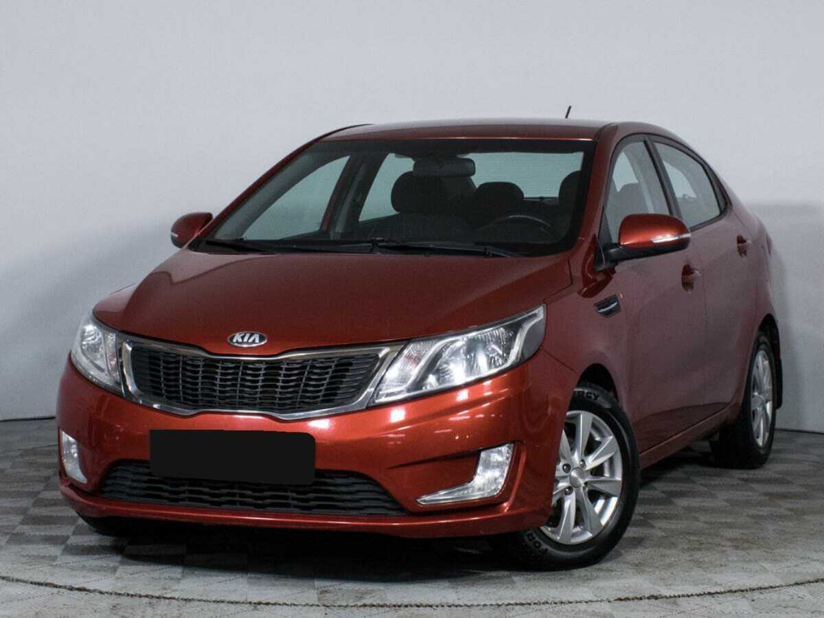Kia Rio б/у, 2013, Механическая. Посмотреть фото