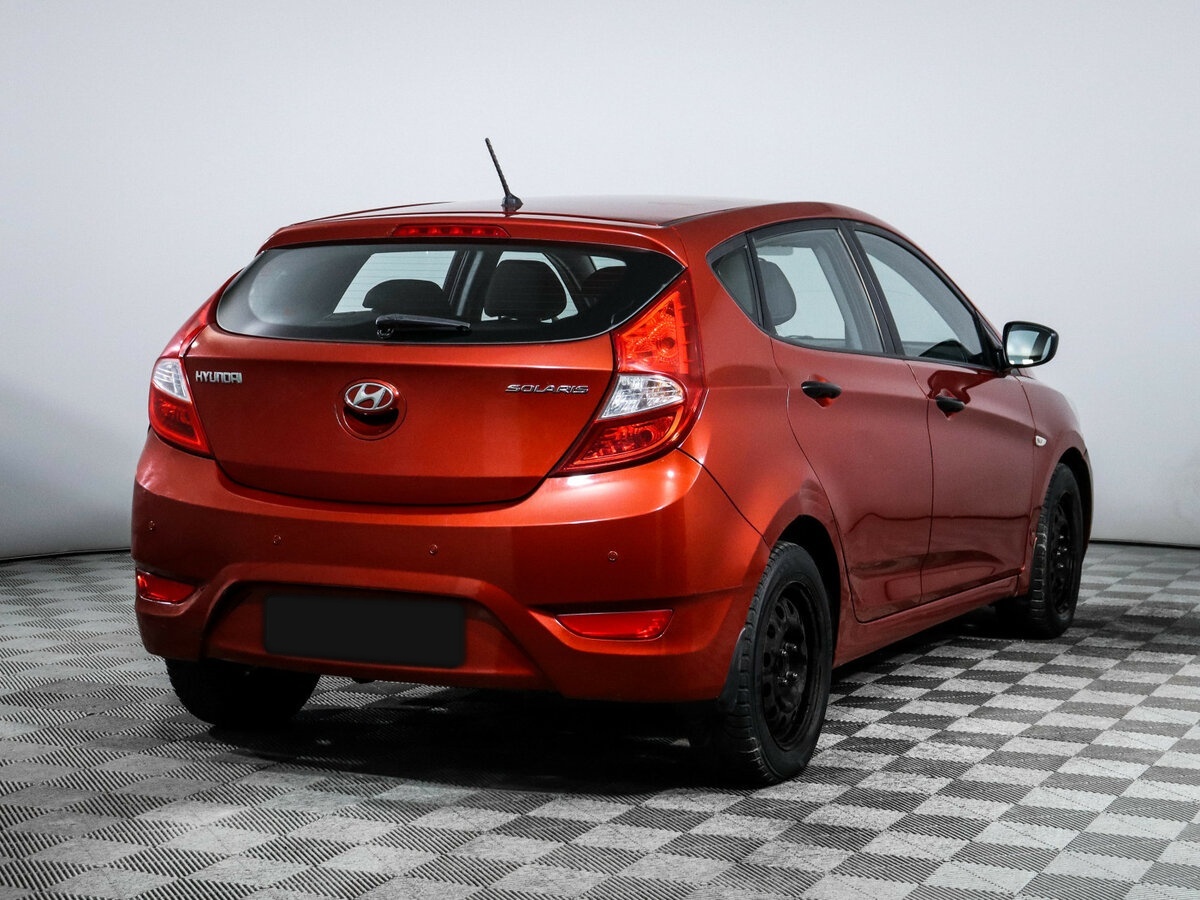 Hyundai Solaris б/у, 2013, Механическая. Фото: #3