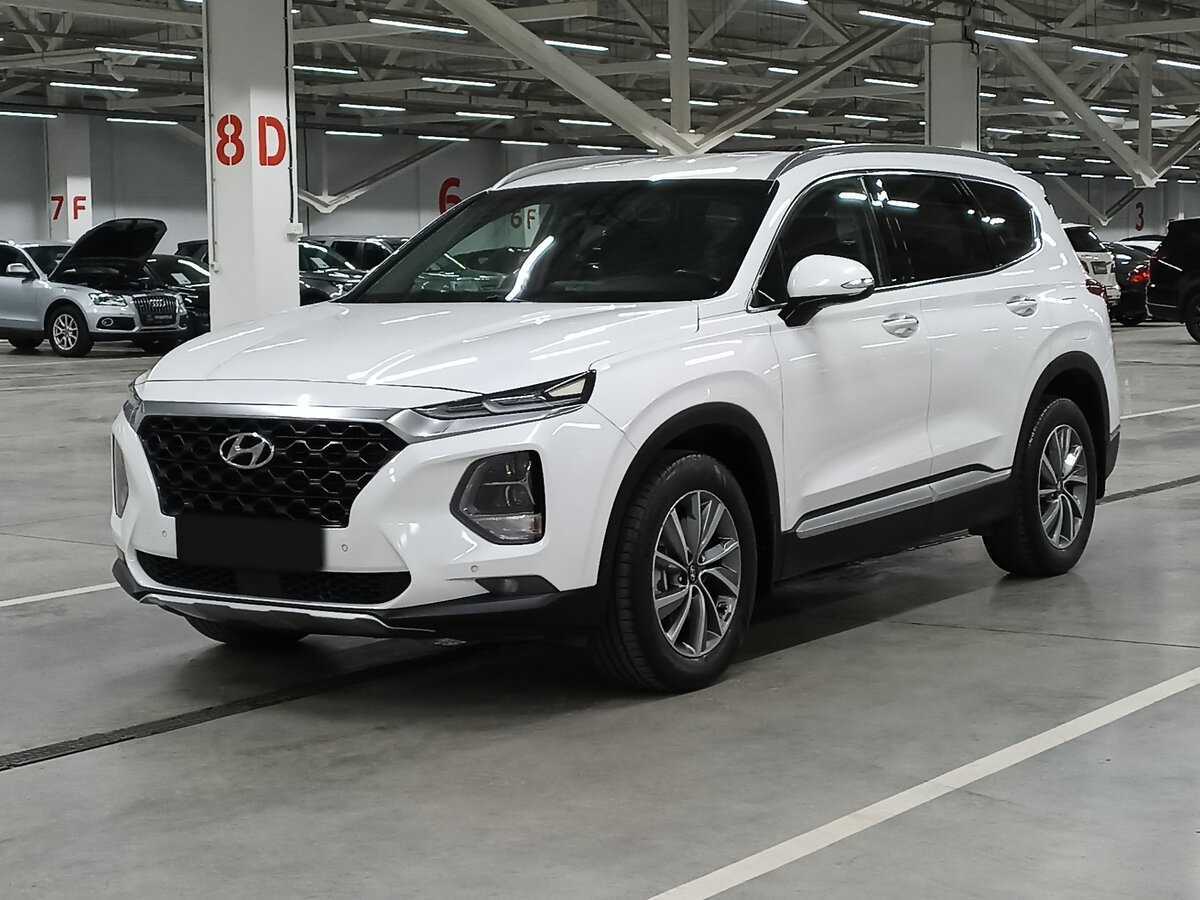 Hyundai Santa Fe б/у, 2018, Автоматическая. Фото: #0