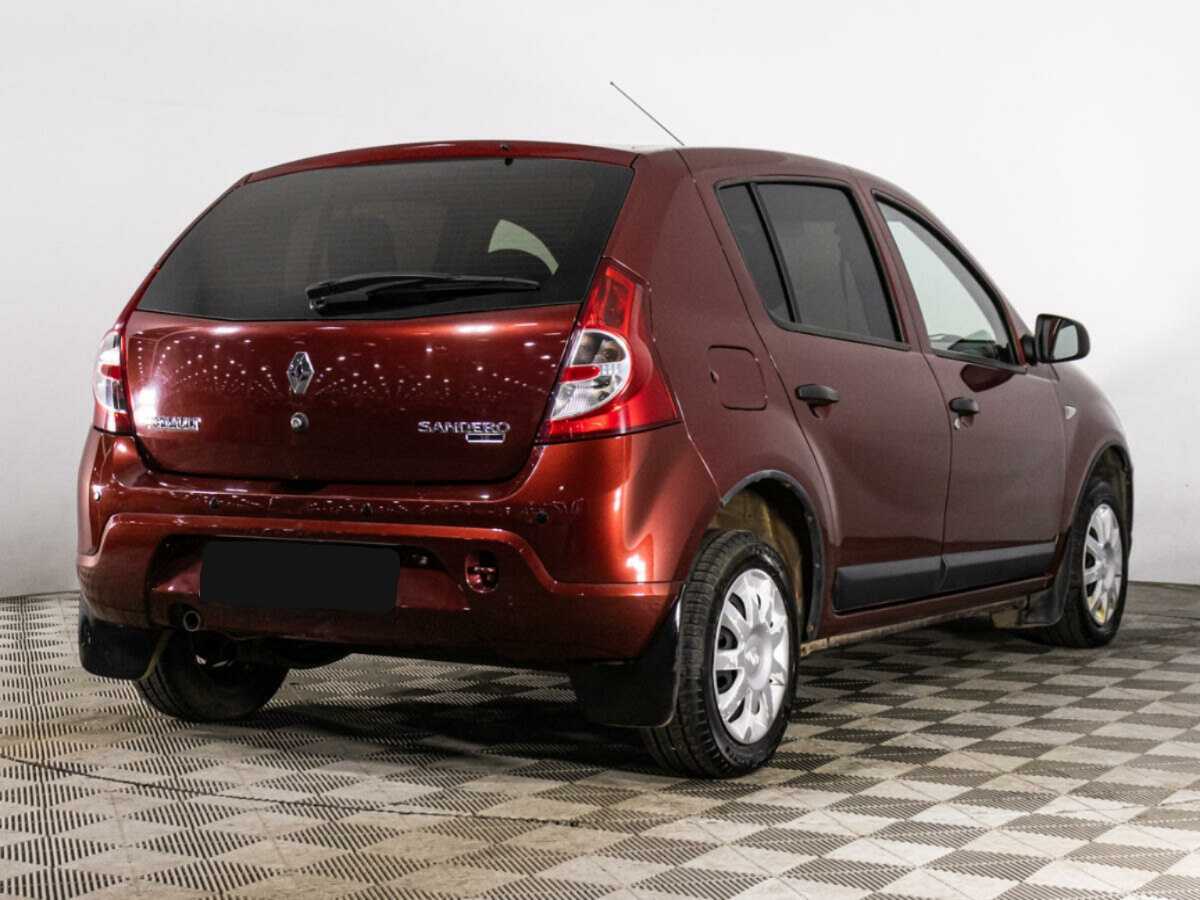 Renault Sandero б/у, 2012, Механическая. Фото: #4