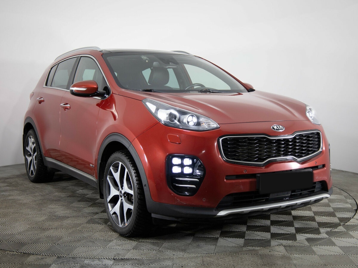 Kia Sportage б/у, 2016, Роботизированная. Фото: #2