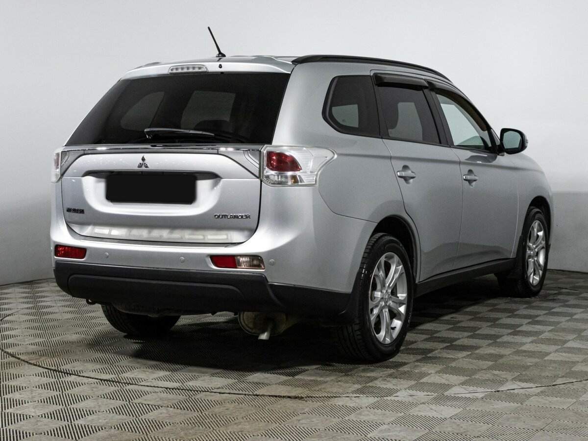 Mitsubishi Outlander б/у, 2013, Вариатор. Фото: #4