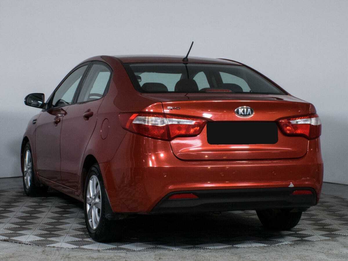 Kia Rio б/у, 2013, Механическая. Фото: #6