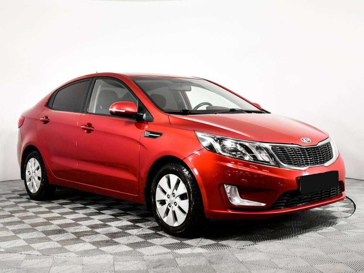 Kia Rio б/у, 2013, Автоматическая. Фото: #2