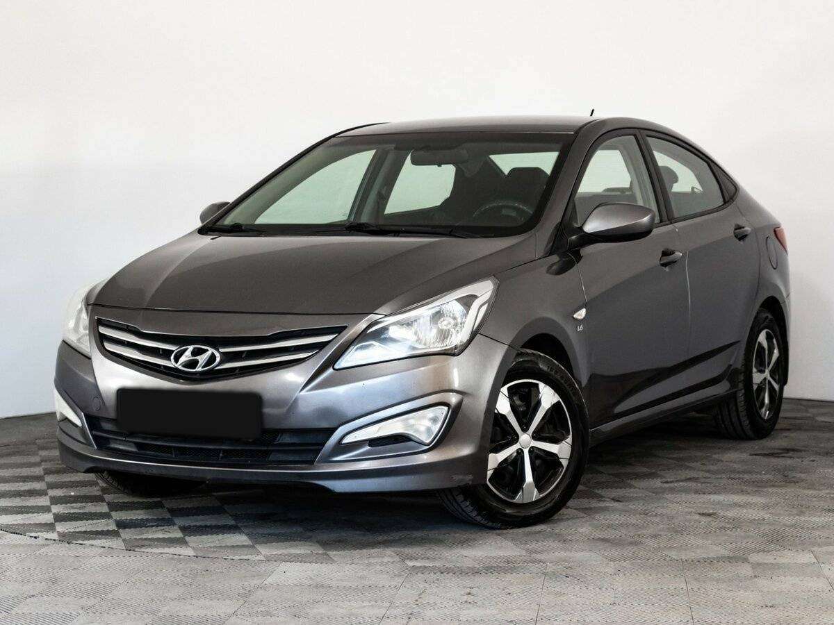 Hyundai Solaris б/у, 2015, Механическая. Фото: #0
