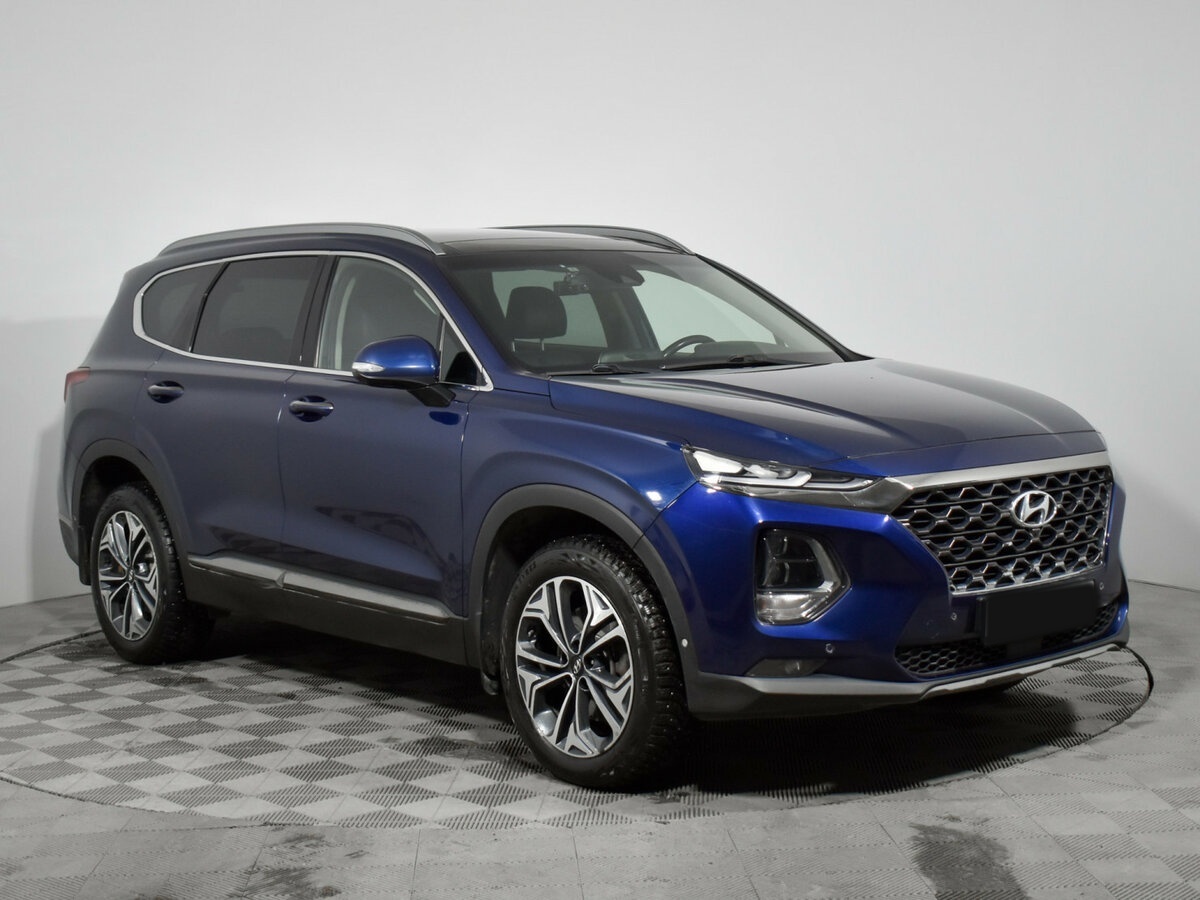 Hyundai Santa Fe б/у, 2019, Автоматическая. Фото: #2