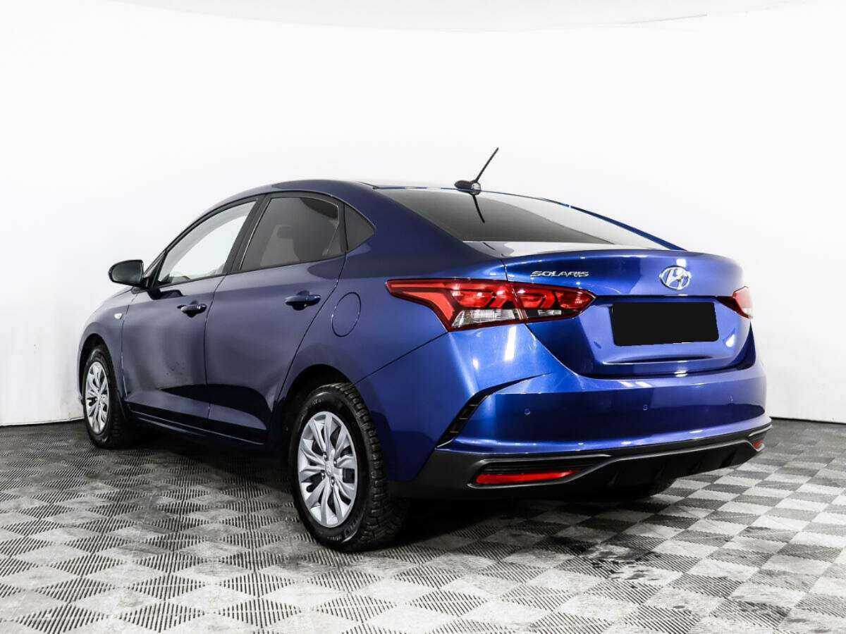 Hyundai Solaris б/у, 2022, Автоматическая. Фото: #6