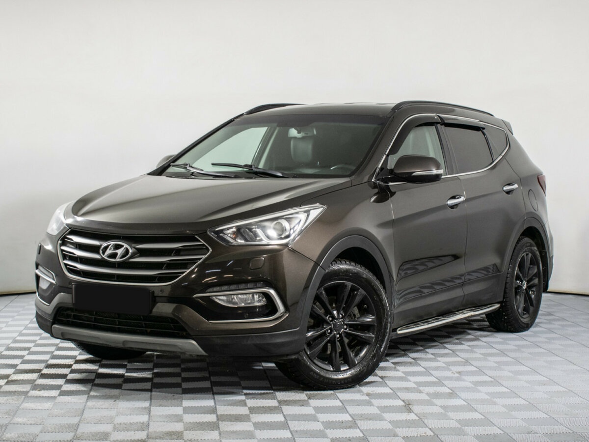 Hyundai Santa Fe б/у, 2017, Автоматическая. Фото: #0