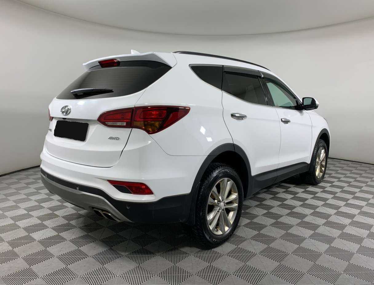 Hyundai Santa Fe б/у, 2017, Автоматическая. Фото: #4