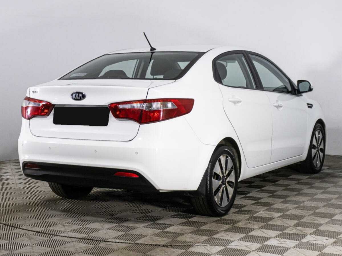 Kia Rio б/у, 2014, Автоматическая. Фото: #4