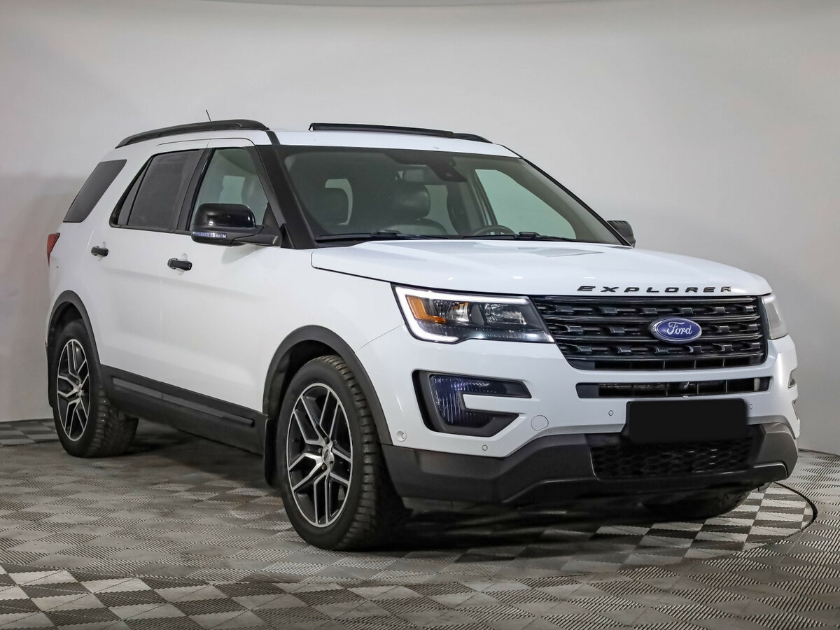 Ford Explorer б/у, 2015, Автоматическая. Фото: #2
