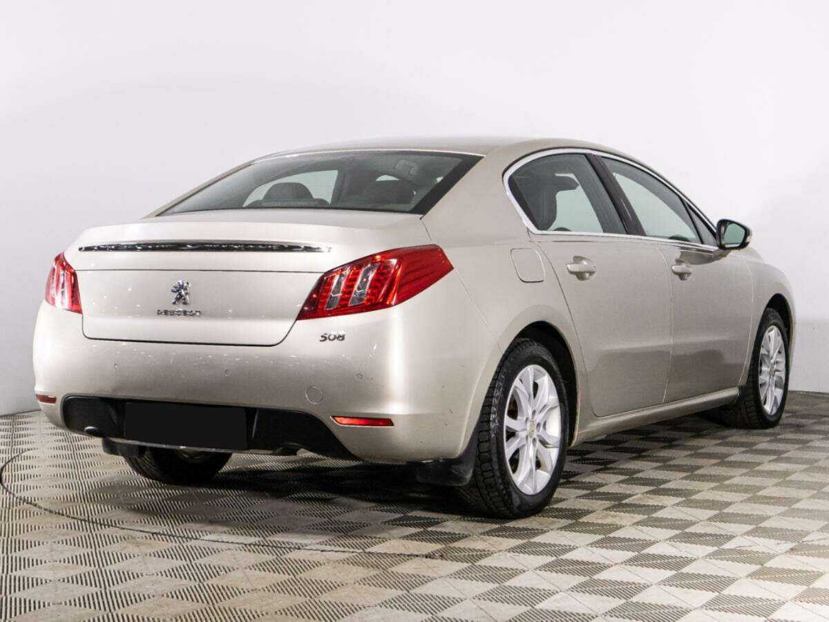 Peugeot 508 б/у, 2012, Автоматическая. Фото: #4