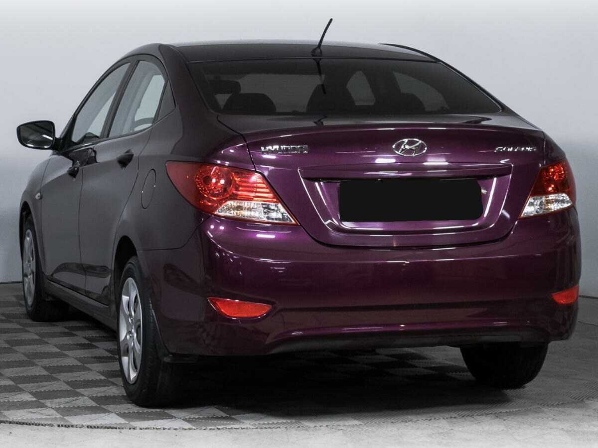 Hyundai Solaris б/у, 2014, Автоматическая. Фото: #6