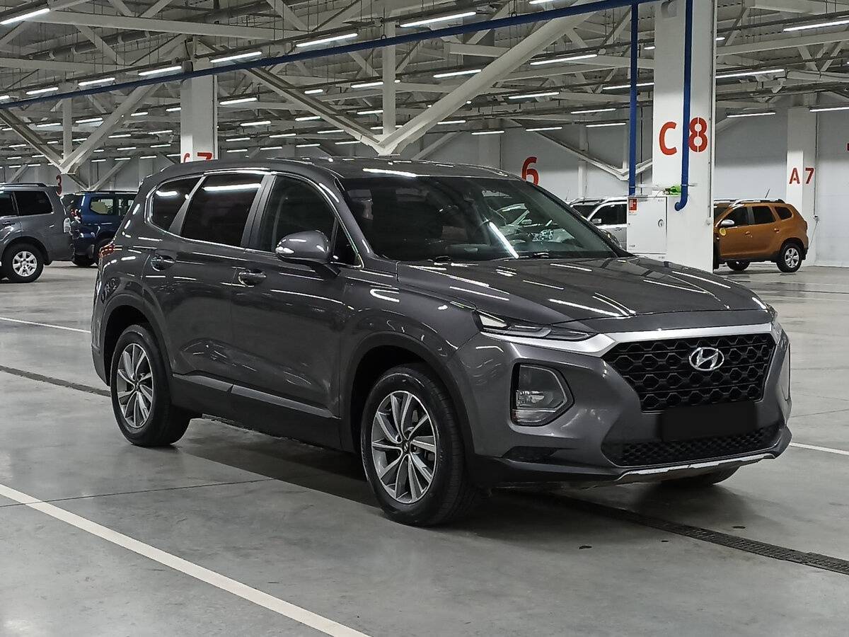 Hyundai Santa Fe б/у, 2019, Автоматическая. Фото: #2