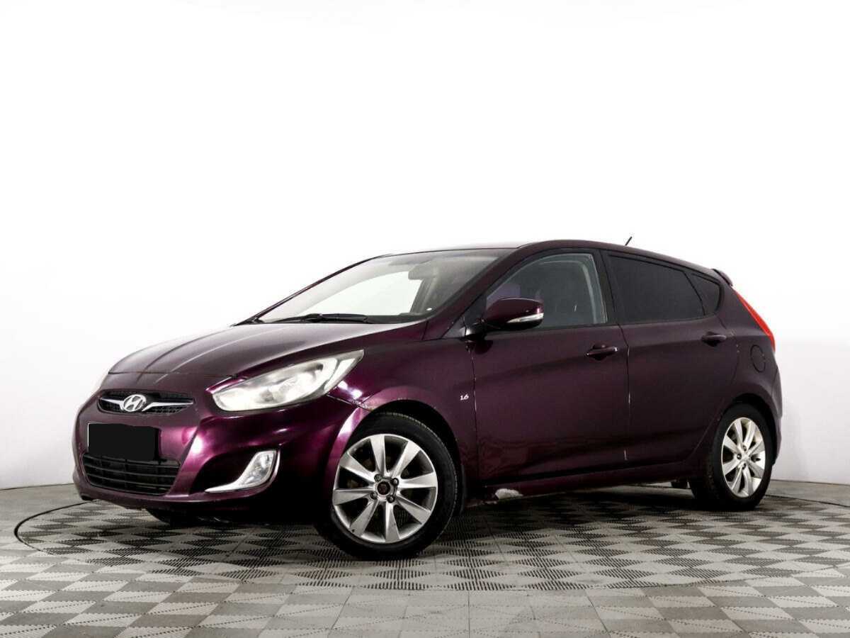 Hyundai Solaris б/у, 2013, Механическая. Посмотреть фото