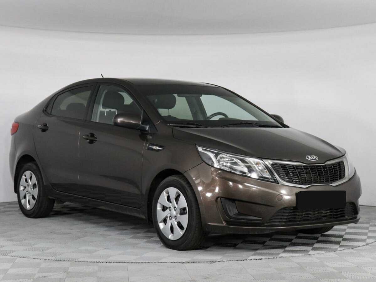 Kia Rio б/у, 2014, Механическая. Фото: #2