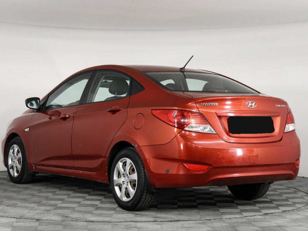 Hyundai Solaris б/у, 2012, Автоматическая. Фото: #3