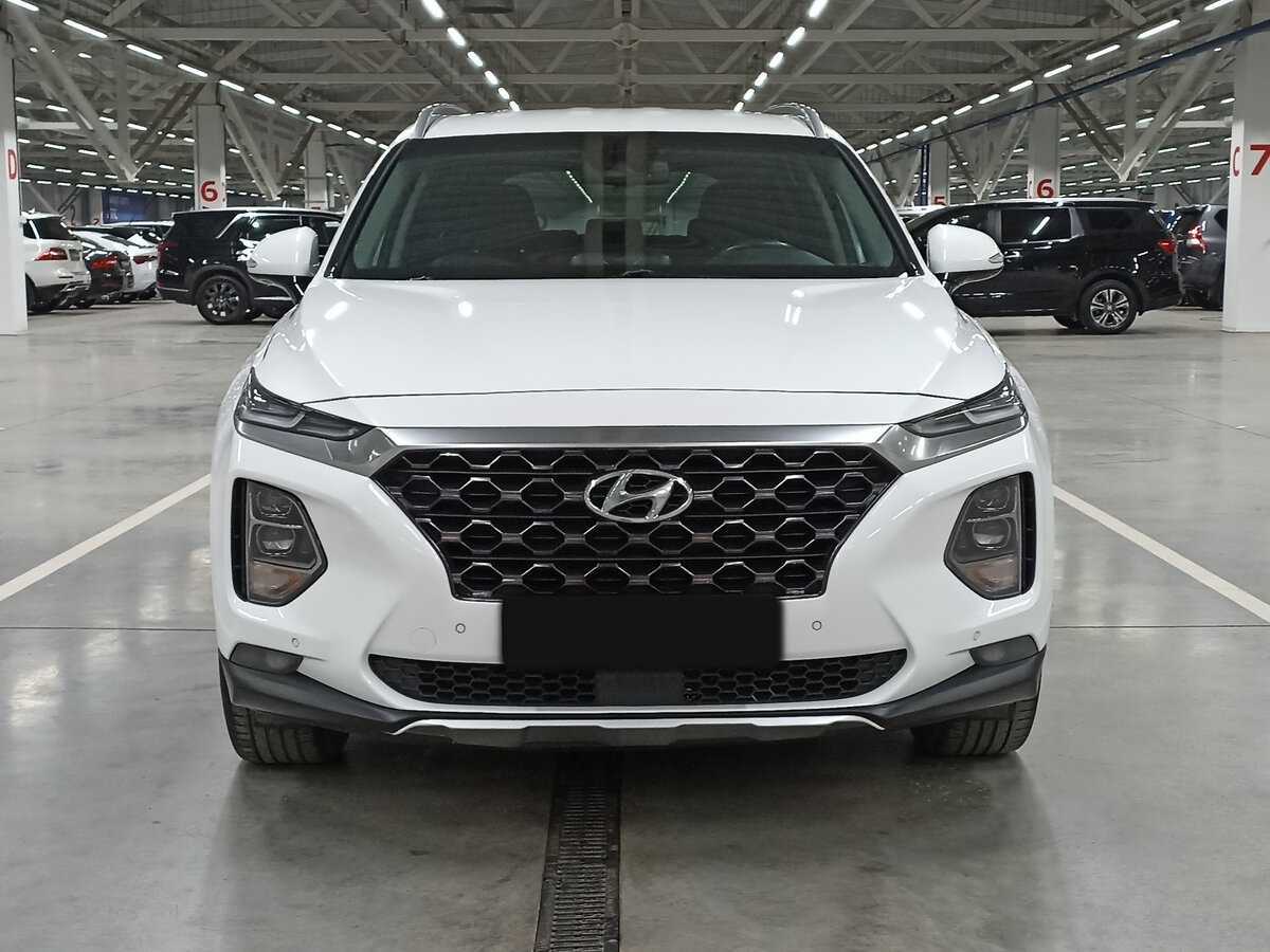 Hyundai Santa Fe б/у, 2018, Автоматическая. Фото: #1
