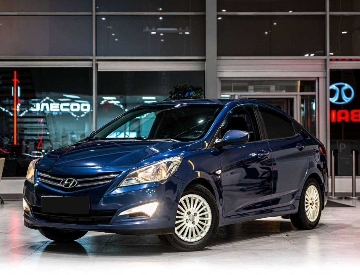 Hyundai Solaris б/у, 2015, Механическая. Посмотреть фото