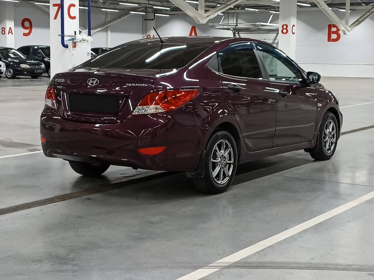 Hyundai Solaris б/у, 2013, Механическая. Фото: #4