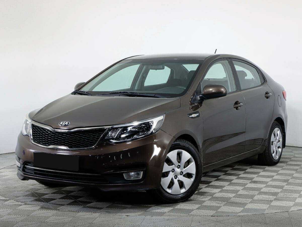 Kia Rio б/у, 2016, Механическая. Посмотреть фото