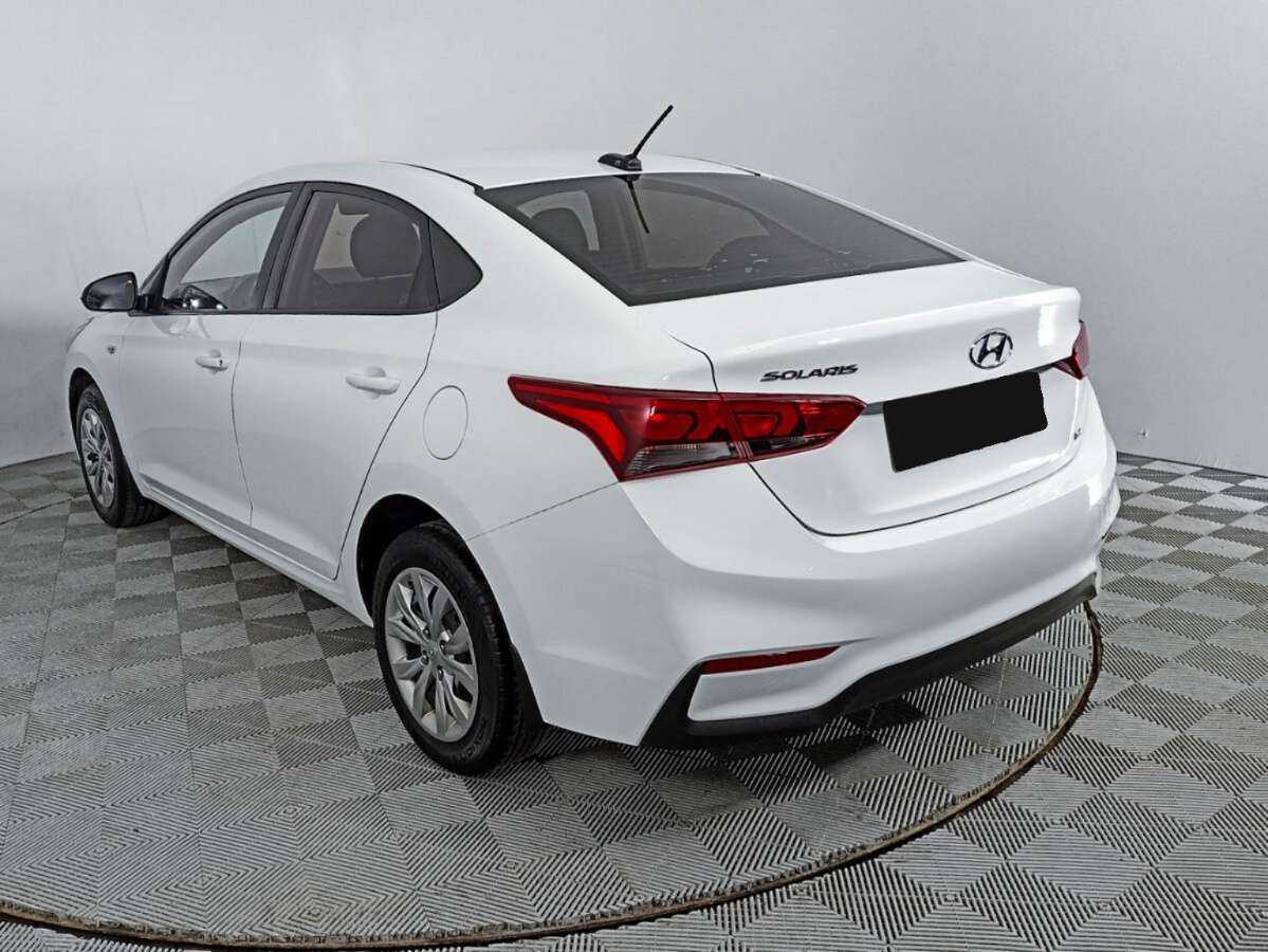 Hyundai Solaris б/у, 2018, Механическая. Фото: #6