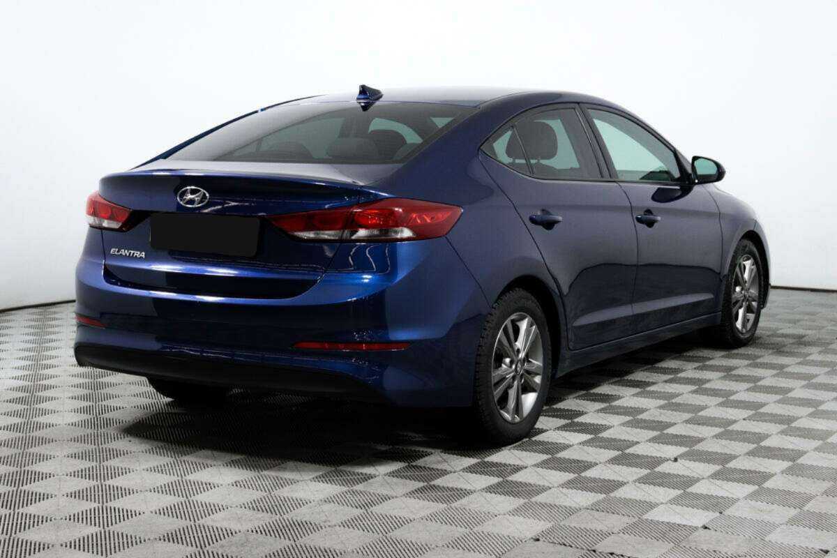 Hyundai Elantra б/у, 2016, Автоматическая. Фото: #4
