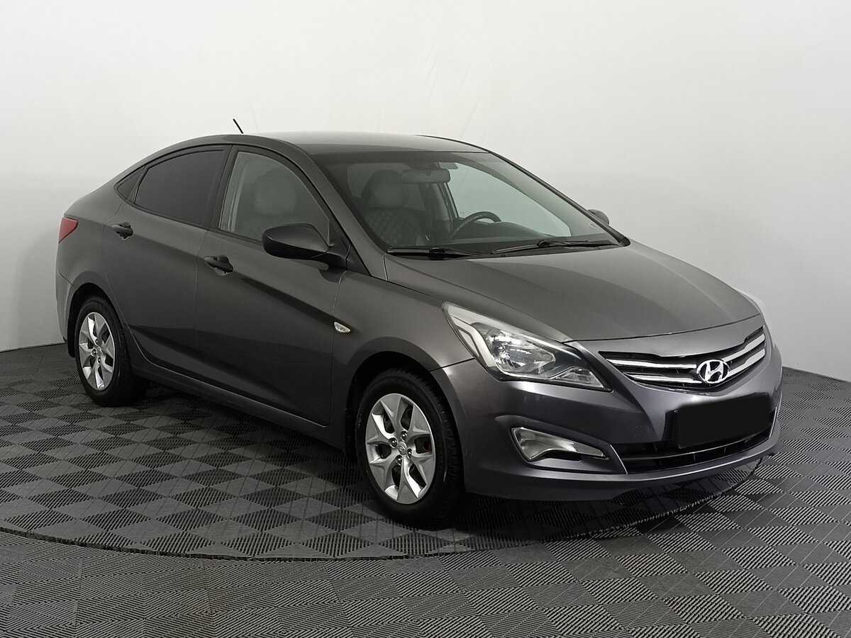 Hyundai Solaris б/у, 2015, Механическая. Фото: #2