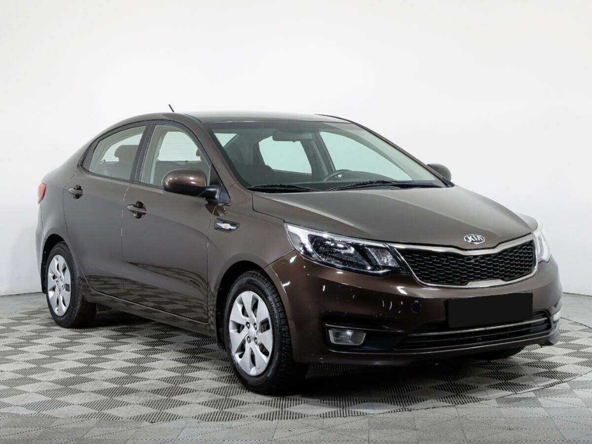 Kia Rio б/у, 2016, Механическая. Фото: #2